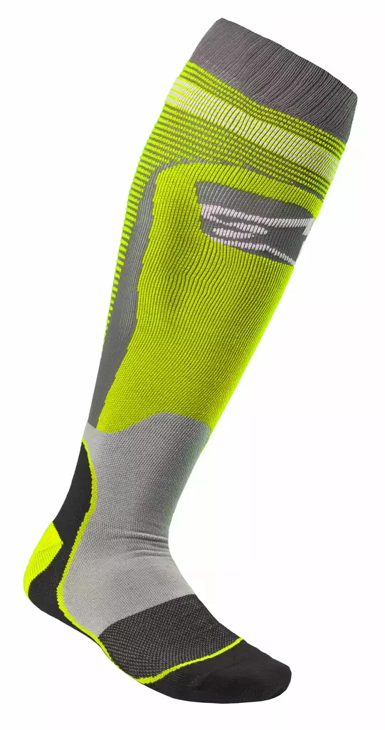 Alpinestars Sukat MX Plus-1 Fluo Kelt/ Harmaa, S - Duell ajovarusteet - 37636 - 1