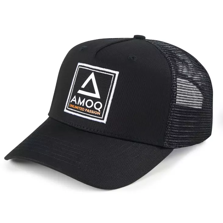 AMOQ Trucker Lippis Musta One Size - Duell ajovarusteet - 51546 - 1