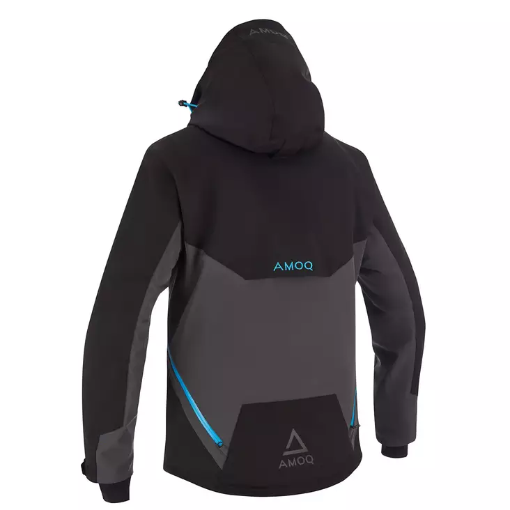 AMOQ Vernal V2 W's Takki Musta/Turkoosi, 2XL - Duell ajovarusteet - 53096 - 1