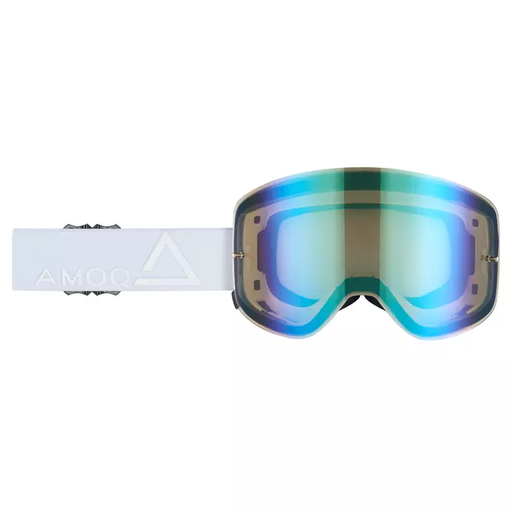 AMOQ Vision Magnetic Crossilasit Whiteout - Gold Mirror - Duell ajovarusteet - 52126 - 1