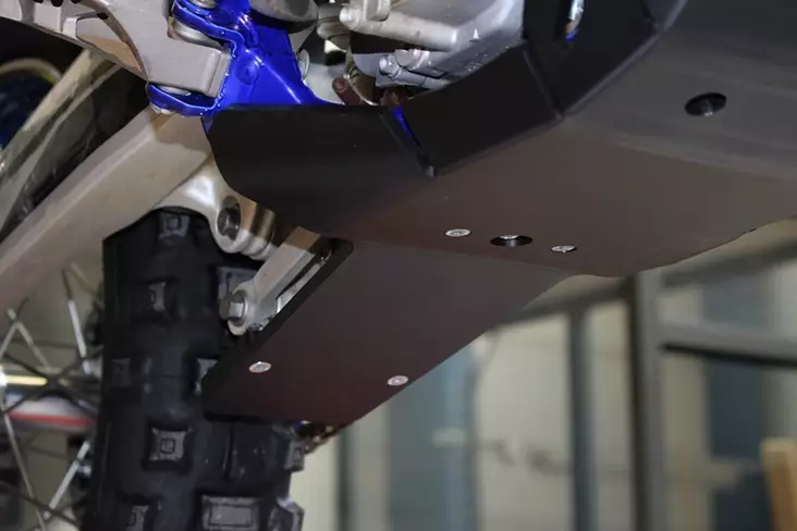 AXP Xtrem HDPE Skid Plate Black Sherco 125SE RACING 18-23 - Duell MP varaosat ja tarvikkeet - 86656 - 1