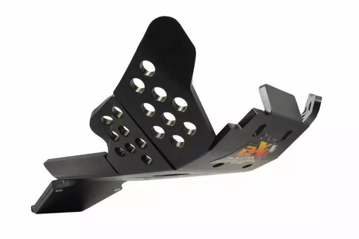 AXP Xtrem HDPE Skid Plate Black TM Racing 250EN/300EN/250MX/300MX 11-18 - Duell MP varaosat ja tarvikkeet - 86666 - 1
