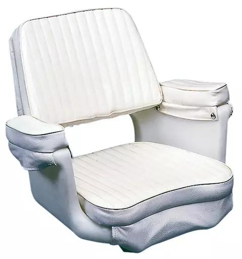 Boat seat white polyethylene - Duell venetarvikkeet - 4696 - 1