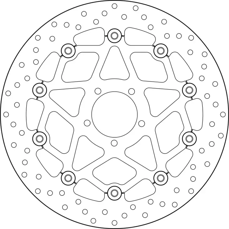 Brembo Serie Oro jarrulevy kelluva - Duell MP varaosat ja tarvikkeet - 121626 - 1