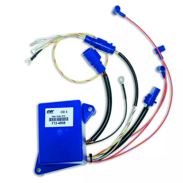 Cdi Elec. Johnson/Evinrude Power Pack - 3 Cyl. 25-70HP (1993-01) - Duell venetarvikkeet - 137956 - 1