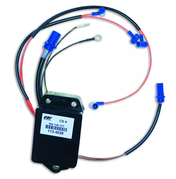 Cdi Elec. Johnson/Evinrude Power Pack - 4 Cyl. 85-115HP (1989-98) - Duell venetarvikkeet - 137396 - 1