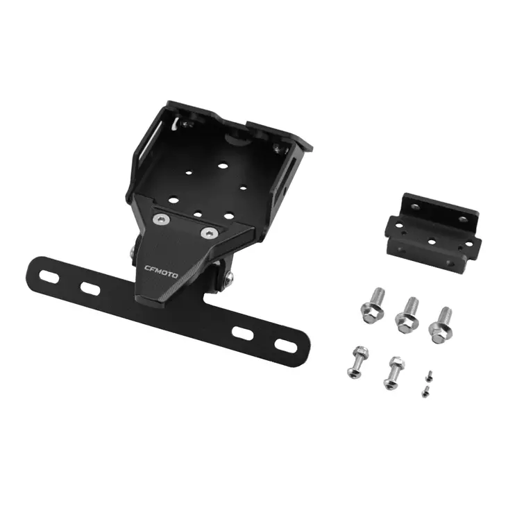 CFMOTO Rekisterikilven lyhyt teline 675NK/675SR-R - Moottoripyörän rekisterikilven telineet - 141396 - 1