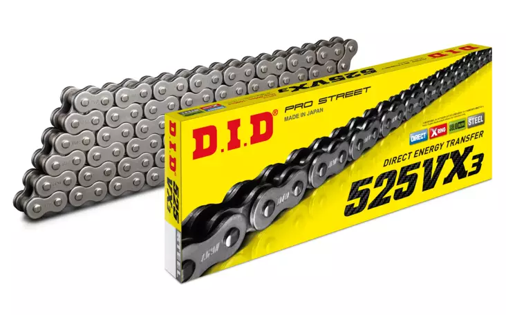 D.I.D 525VX3 Ketju+Niittil. (ZJ) - Duell MP varaosat ja tarvikkeet - 116476 - 1