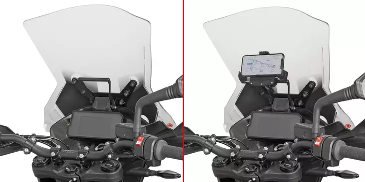 GIVI FAIRING UPP. BRACK. FOR GPS - Duell MP varaosat ja tarvikkeet - 100816 - 1