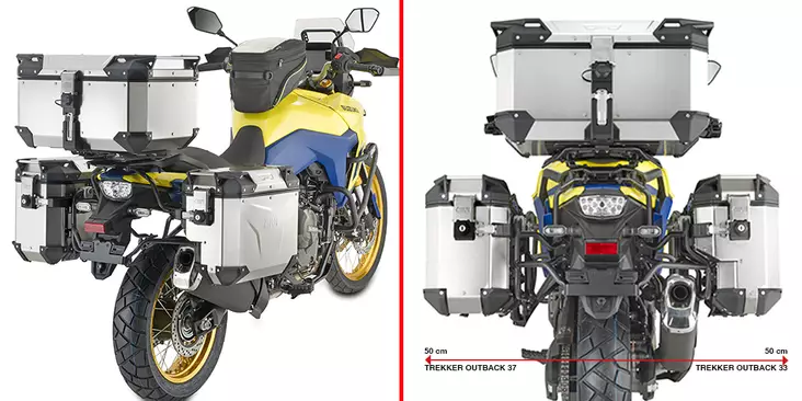 Givi PANNIER HOL. SUZUKI V-STROM 800DE (2023) - Duell MP varaosat ja tarvikkeet - 102916 - 1