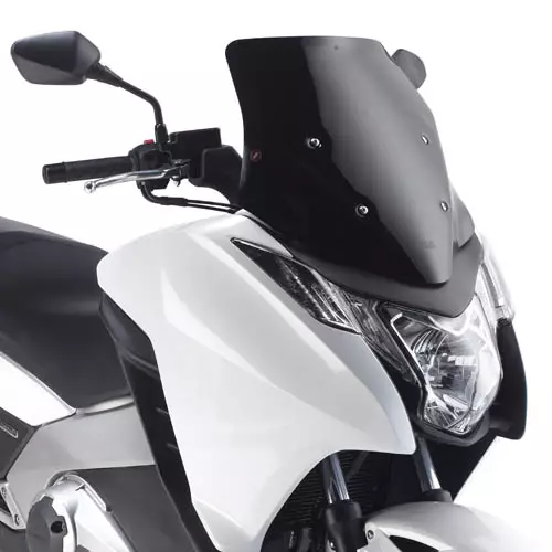Givi Specific low sport screen gloss black 47 x 43 cm (HxW) Integra 700/750 - Duell MP varaosat ja tarvikkeet - 100166 - 1