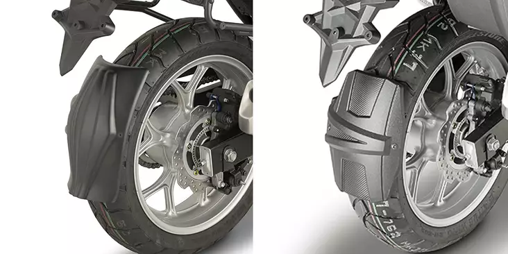 GIVI SPECIFIC SUPPORT FOR MUDGUARD - Duell MP varaosat ja tarvikkeet - 100786 - 1