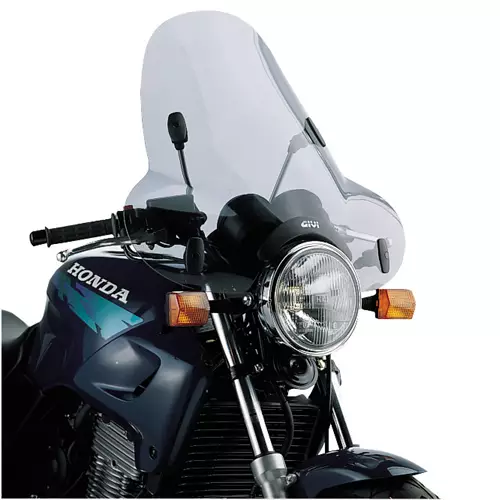 Givi Universal screen with 4 point handlebar smoked 50 x 61.5 cm (HxW) - Duell MP varaosat ja tarvikkeet - 100626 - 1