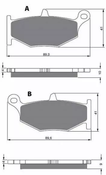 GOLDFREN Jarrupalat 241 Ceramic Carbon S3 - Duell MP varaosat ja tarvikkeet - 68006 - 1
