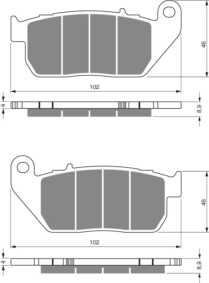 GOLDFREN Jarrupalat 272 Ceramic Carbon S3 - Duell MP varaosat ja tarvikkeet - 67446 - 1