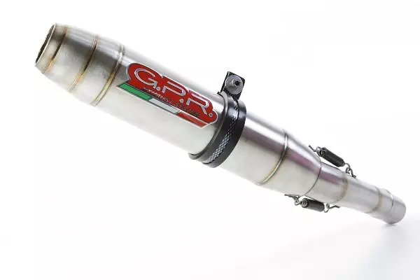 GPR Aprilia Dorsoduro 900 2017/20 e4 Pair Racing slip-on exhaust Deeptone Inox - Duell MP varaosat ja tarvikkeet - 112406 - 1