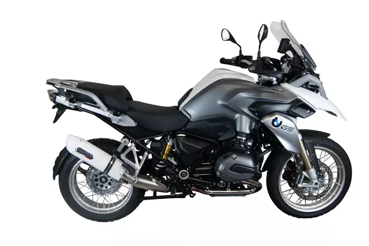 GPR Bmw R 1200 Gs Adventure 2014/16 EC-Approv. slip-on exhaust Albus Ceramic - Duell MP varaosat ja tarvikkeet - 112046 - 1