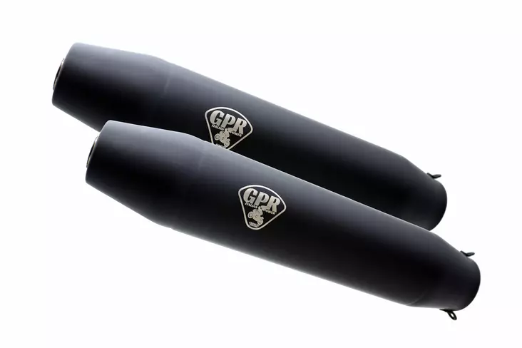 GPR Bmw R 60 1973/1976 Double univ. EC-Approv. silencer w/o link pipes Deeptone - Duell MP varaosat ja tarvikkeet - 112006 - 1