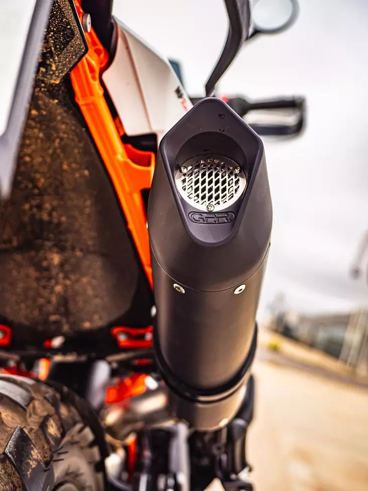 GPR Ktm Adventure 890 - 890 R Rally 2021/2022 e5 EC-Approv. slip-on exhaust Fur - Duell MP varaosat ja tarvikkeet - 109186 - 1