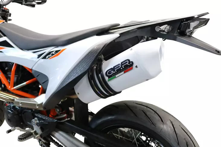 GPR Ktm Smc 690 R 2019/20 e4 EC-Approv. slip-on exhaust catalized Albus Evo4 - Duell MP varaosat ja tarvikkeet - 109976 - 1