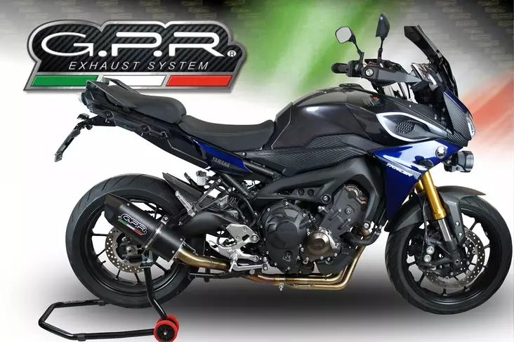 GPR Yamaha Mt-09 Tracer Fj-09 Tr 2015/16 e3 EC-Approv. full line exhaust Furore - Duell MP varaosat ja tarvikkeet - 110706 - 1