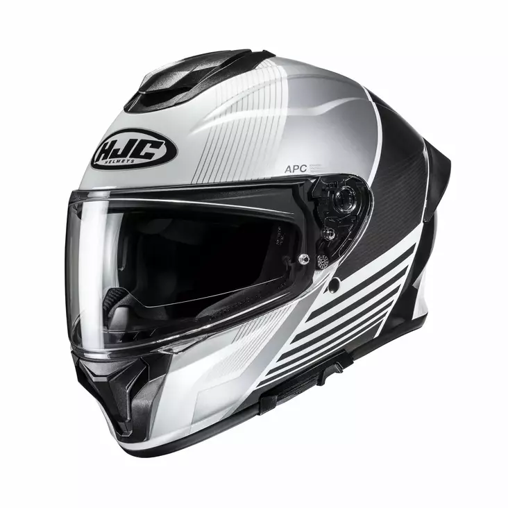 HJC Kypärä C71 Morix Valkoinen/Harmaa MC5, L - Duell ajovarusteet - 55436 - 1