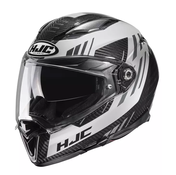 HJC Kypärä F70 Carbon Kesta Musta/Harmaa MC5 XS, 53-54 - Duell ajovarusteet - 56136 - 1