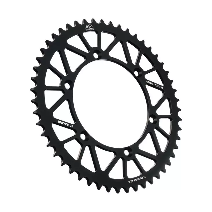 JT Takaratas Alumiini 7075 T6 Musta JTA460.51BLK - Duell MP varaosat ja tarvikkeet - 118826 - 1