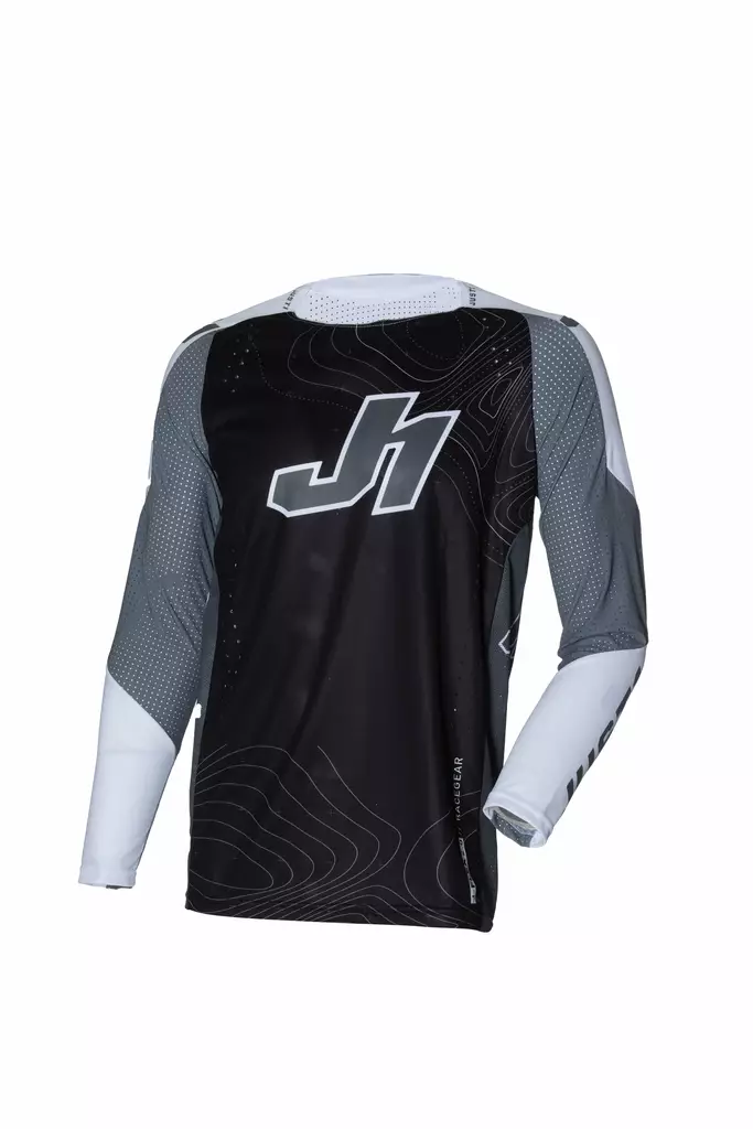 Just1 Paita J-Flex 2.0 Frontier Musta/Valkoinen, L - Duell ajovarusteet - 57686 - 1