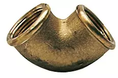 Kulmakappale 90° naaras/naaras 1/4" - Duell venetarvikkeet - 6726 - 1