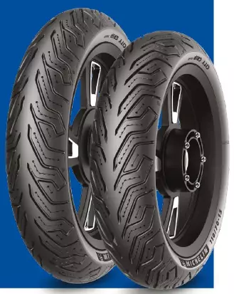 Michelin City Grip Saver 100/80-14 M/C 48S TL F/R - Duell renkaat - 120726 - 1