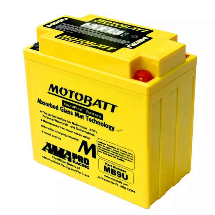 Motobatt MB9U akku - Duell muut varaosat ja tarvikkeet - 132016 - 1
