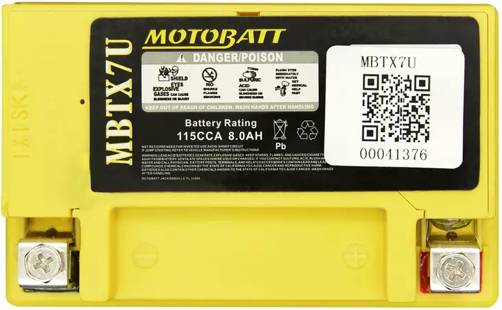Motobatt MBTX7U akku - Duell muut varaosat ja tarvikkeet - 140406 - 1