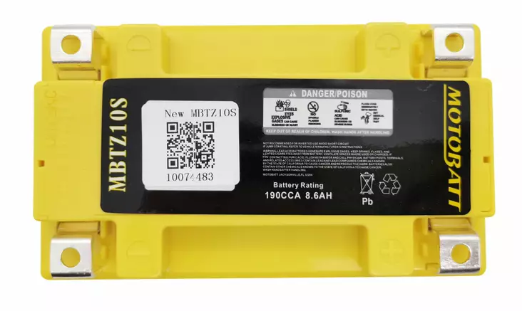Motobatt MBTZ10S akku - Duell muut varaosat ja tarvikkeet - 140976 - 1