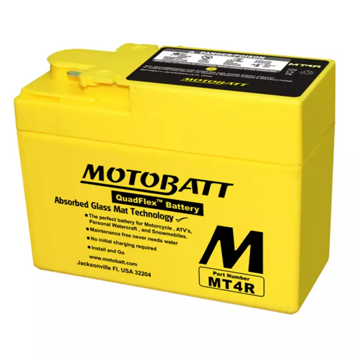 Motobatt MT4R akku - Duell muut varaosat ja tarvikkeet - 131676 - 1
