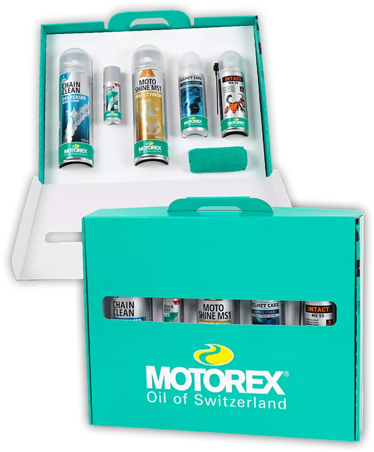 Motorex RIDE N' SHINE Kit (4) - Duell öljyt ja muut nesteet - 63076 - 1
