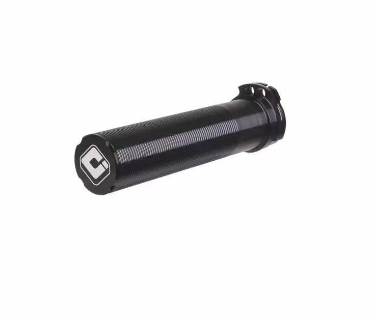 ODI Fusion Alloy Throttle Tube V-TWIN 84+ HD Cable-Black BLACK Alloy w/Two Tef - Duell MP varaosat ja tarvikkeet - 53996 - 1
