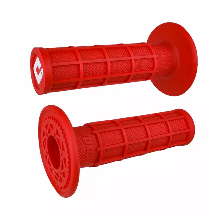 ODI Glue-On Grip Full-Waffle MX Single-Ply (Ruffian) Red - Duell MP varaosat ja tarvikkeet - 53856 - 1
