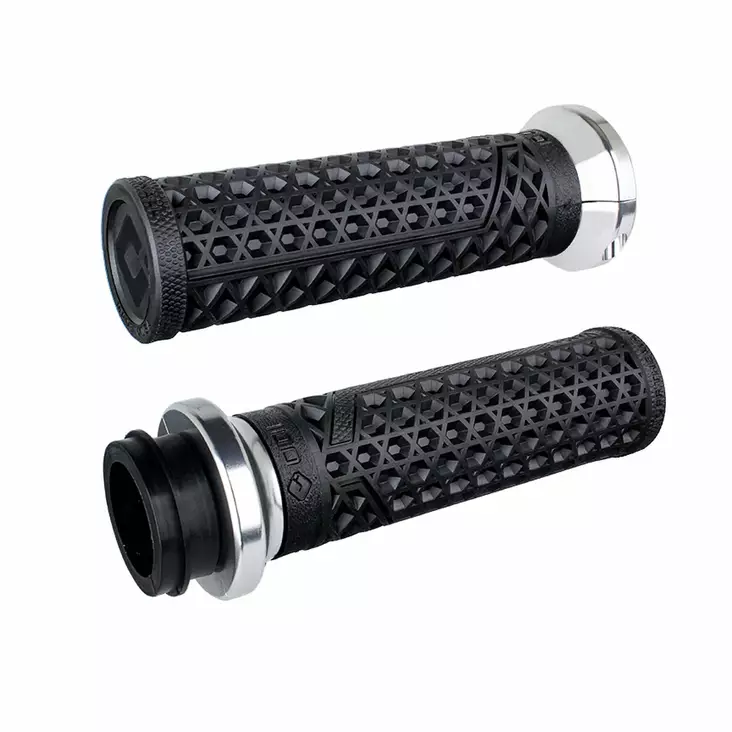 ODI Street Grips V-TWIN Lock-On VANS Signature-HD TBW BLACK/Silver - Duell MP varaosat ja tarvikkeet - 53206 - 1