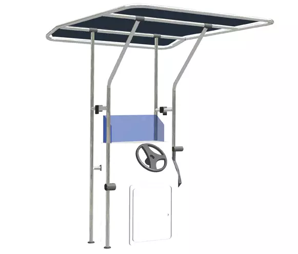 OS T-TOP LARGE 1.4M X 1.7M - Duell venetarvikkeet - 132176 - 1