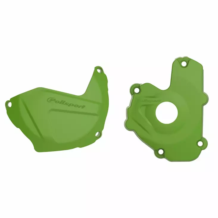 Polisport Kit Clutch+Ignition cover protector KX250F (13-16) Green (24) - Duell MP varaosat ja tarvikkeet - 129086 - 1