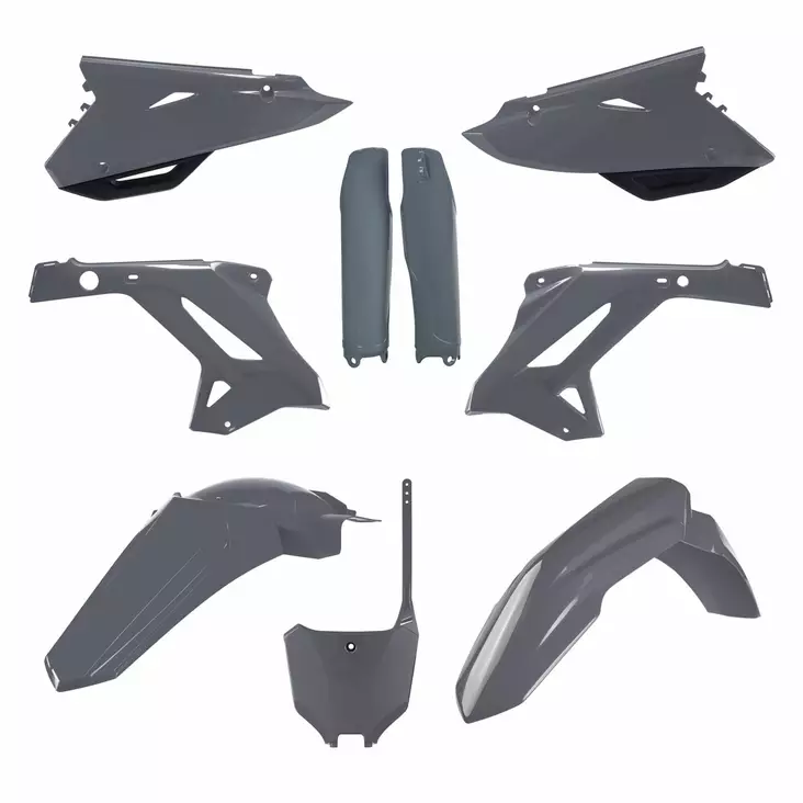 Polisport Kit Honda restyling CR125/250(02-07) CRF(22) style Nardo grey - Duell MP varaosat ja tarvikkeet - 130066 - 1