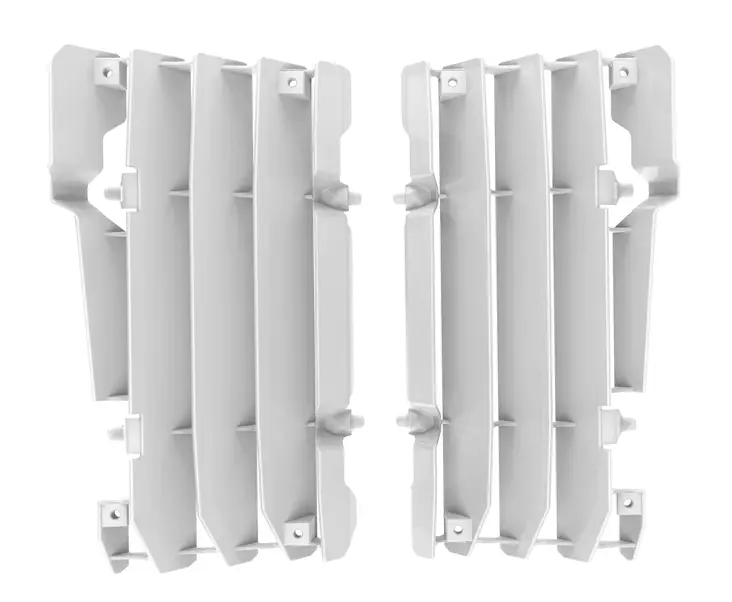 Polisport Radiator Louvers Beta RR250/300 2ST 350/400/450 4T(13-19) white (12) - Duell MP varaosat ja tarvikkeet - 130846 - 1