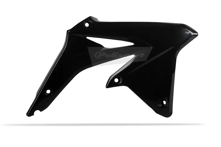 Polisport radiator scoops Suzuki RMZ450(08-17) black (6) - Duell MP varaosat ja tarvikkeet - 130416 - 1