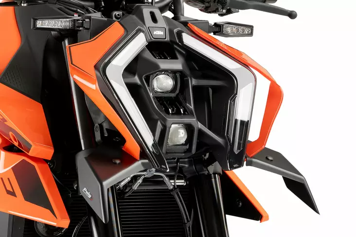 Puig Frontal Spoiler Naked Ktm 990 Duke 24' C/Matt Blac - Duell MP varaosat ja tarvikkeet - 95946 - 1
