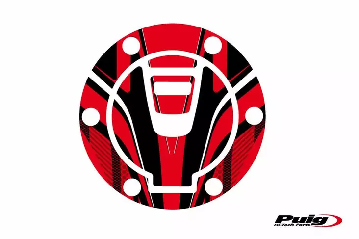 Puig Fuel Cap Cover Mod. Radikal Ktm C/Red - Duell MP varaosat ja tarvikkeet - 90776 - 1