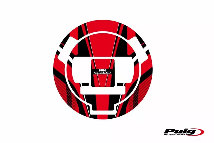 Puig Fuel Cap Cover Radical Bmw C/Red - Duell MP varaosat ja tarvikkeet - 93076 - 1