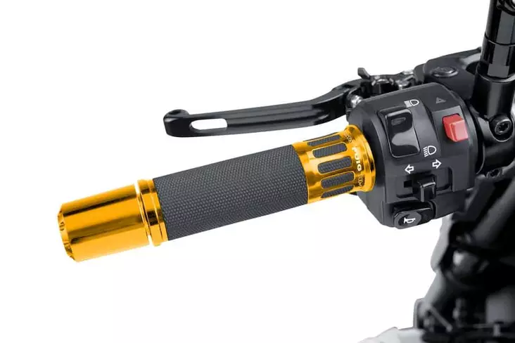 Puig Grips By Pair Puig Hi-Tech Racing Alu 123Mm C/Gold - Duell MP varaosat ja tarvikkeet - 91986 - 1