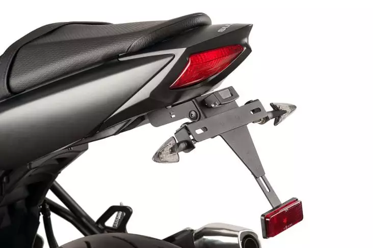 Puig License Support Suzuki Sv650 16-18'/Sv650X 18' - Duell MP varaosat ja tarvikkeet - 90886 - 1