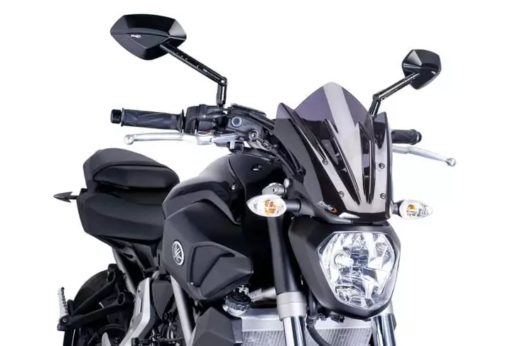 Puig New Gen Sport Screen Yamaha Mt07 14'-17' C/Dark Sm - Duell MP varaosat ja tarvikkeet - 91506 - 1
